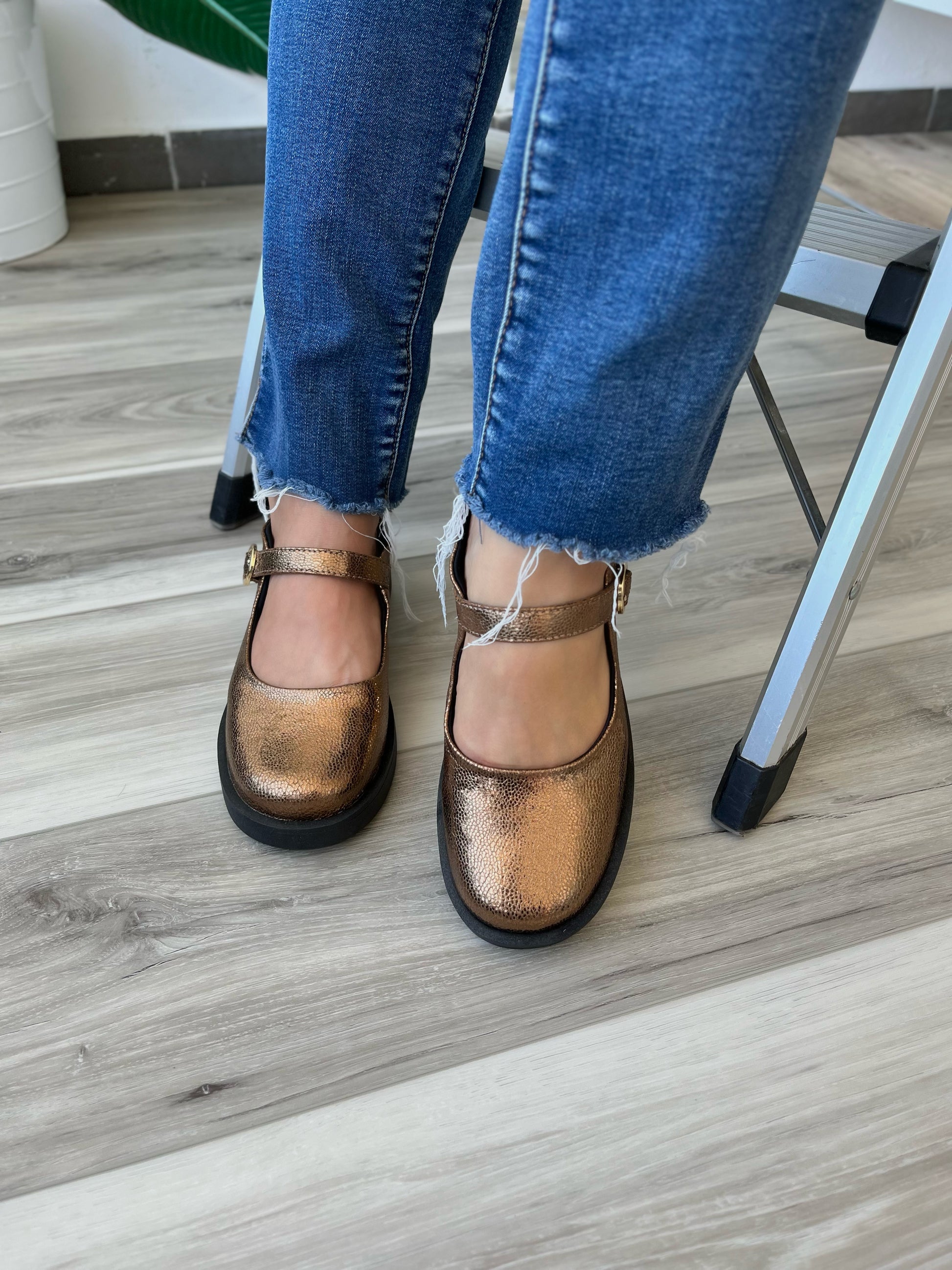 Nikita bronze loafer 8 - Stela The Shoetique