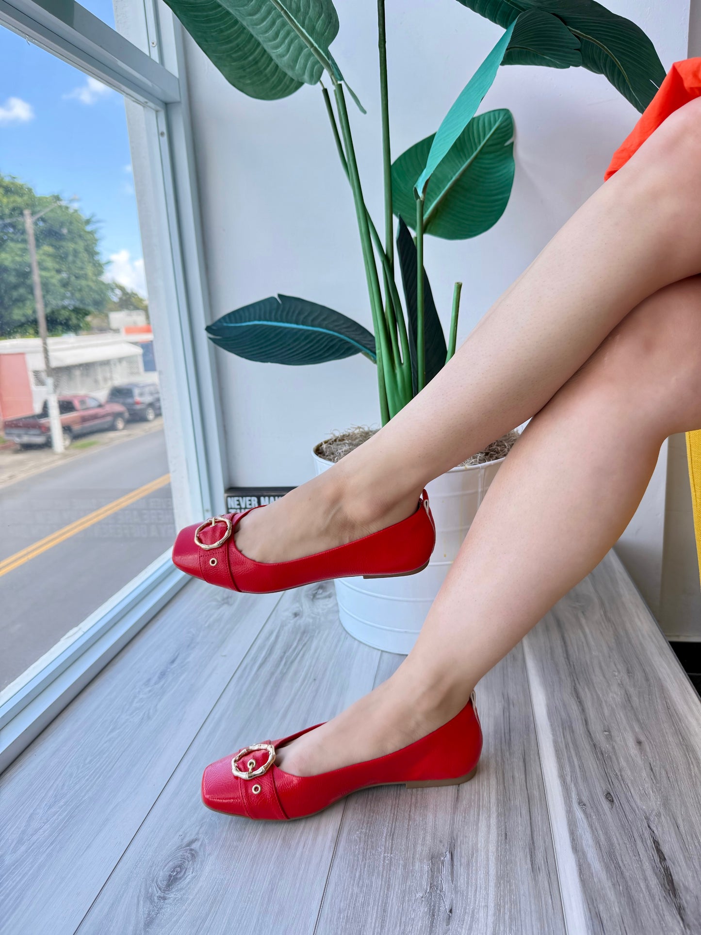 Antonella red ballerina 6,7,8,9