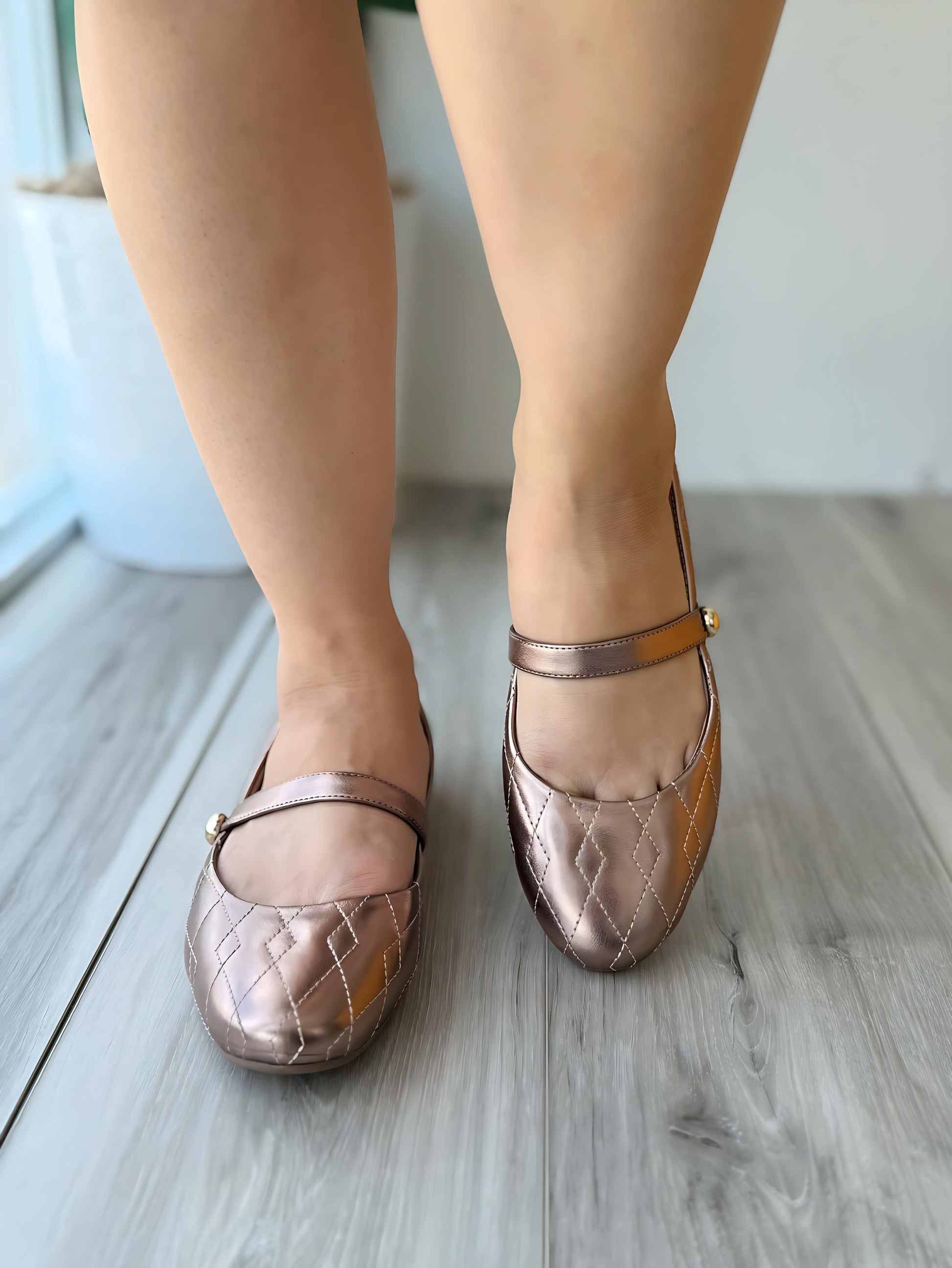 Florindia brown metalizado - Stela The Shoetique