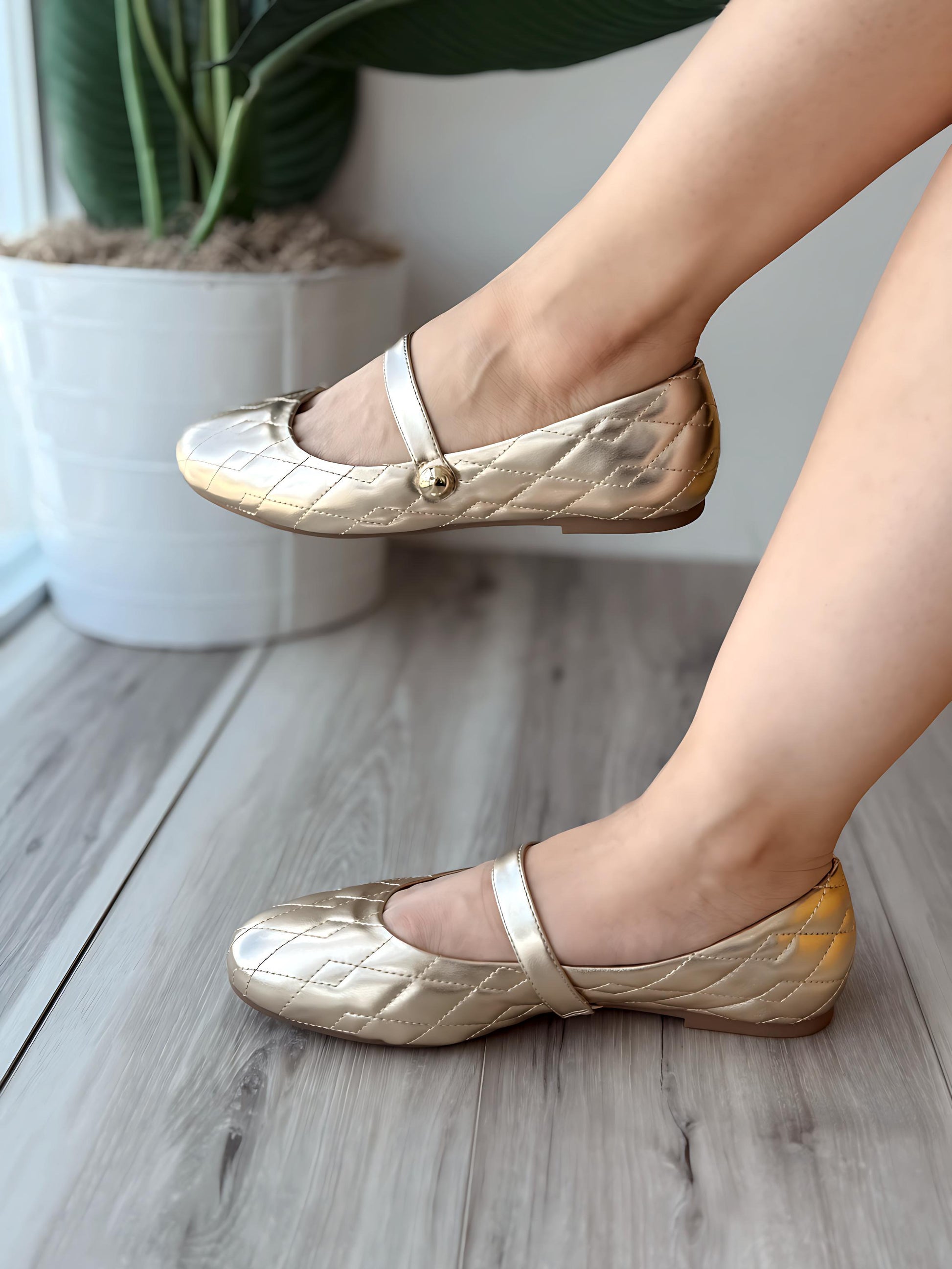 Florindia gold - Stela The Shoetique