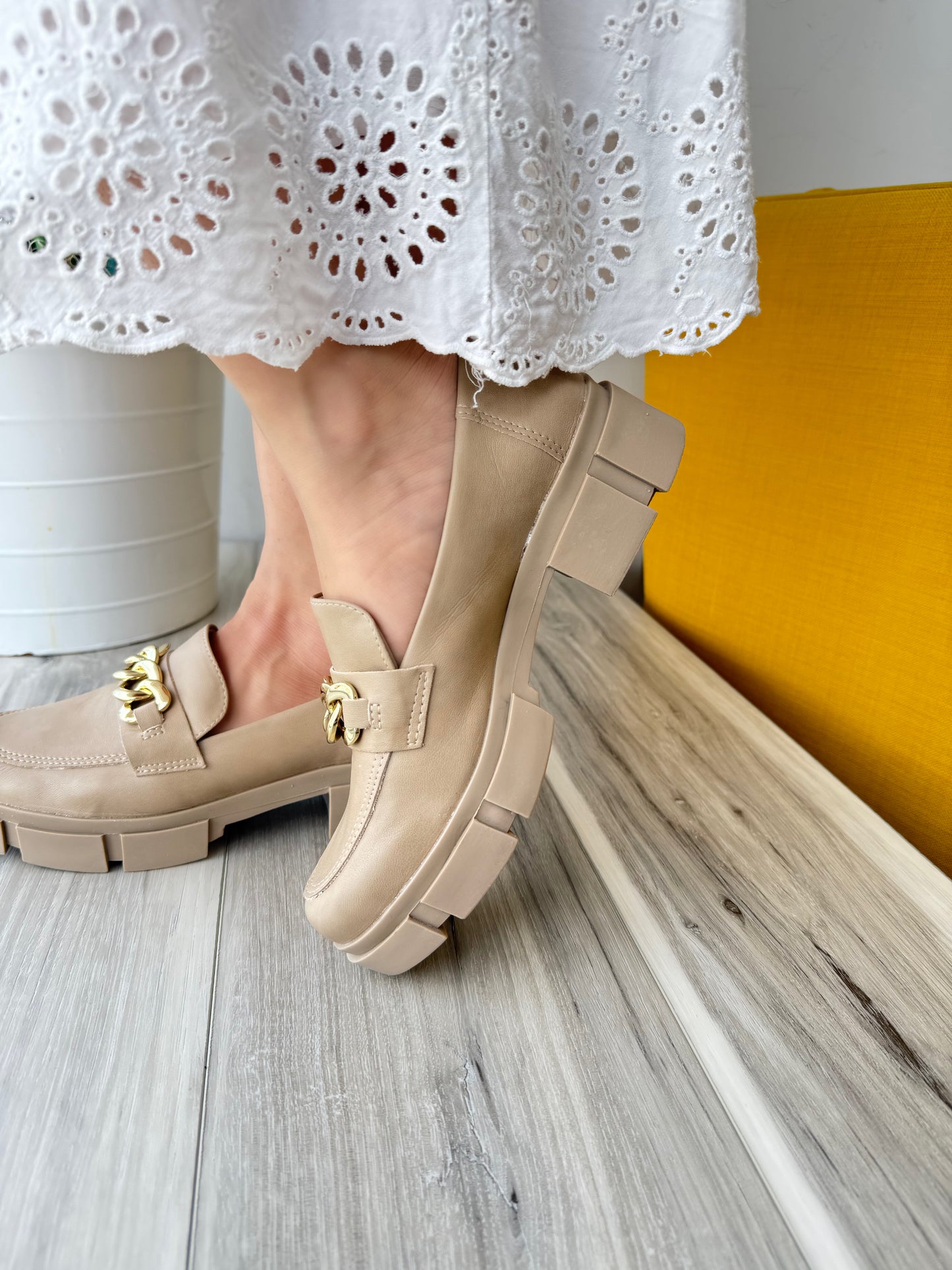 Victoria Loafer- L. Taupe