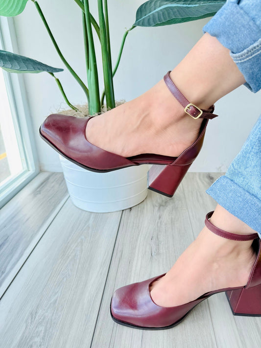 Enriquetta wine - Stela The Shoetique