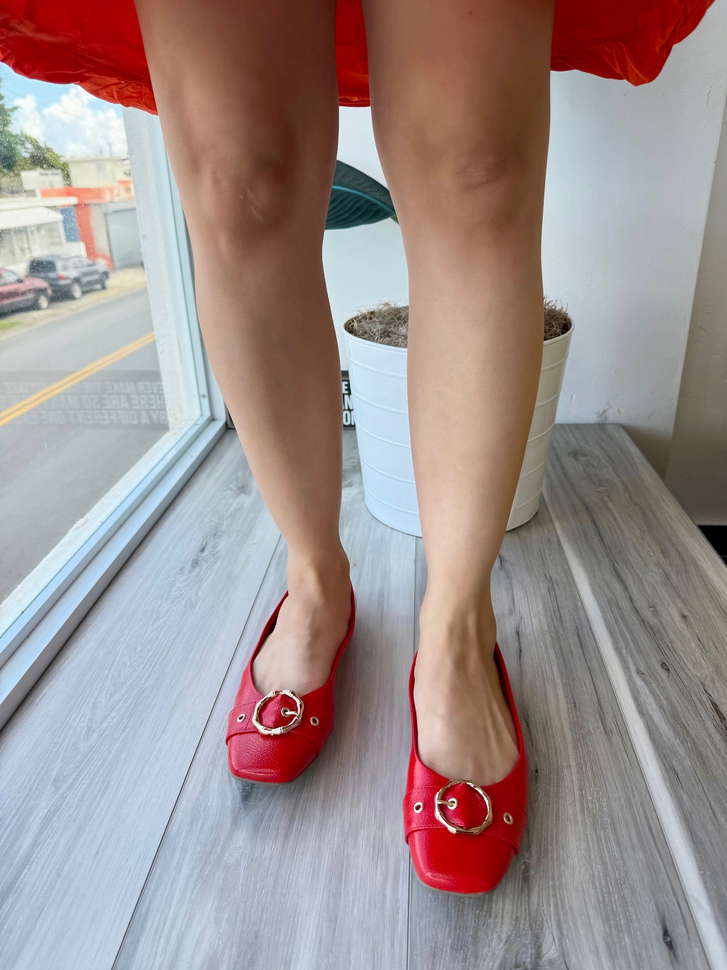 Antonella red ballerina 6,7,8,9
