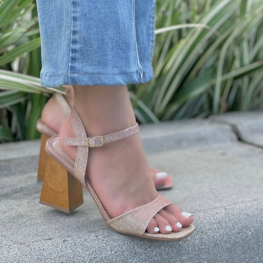 Bianca champagne 5,6,9 - Stela The Shoetique