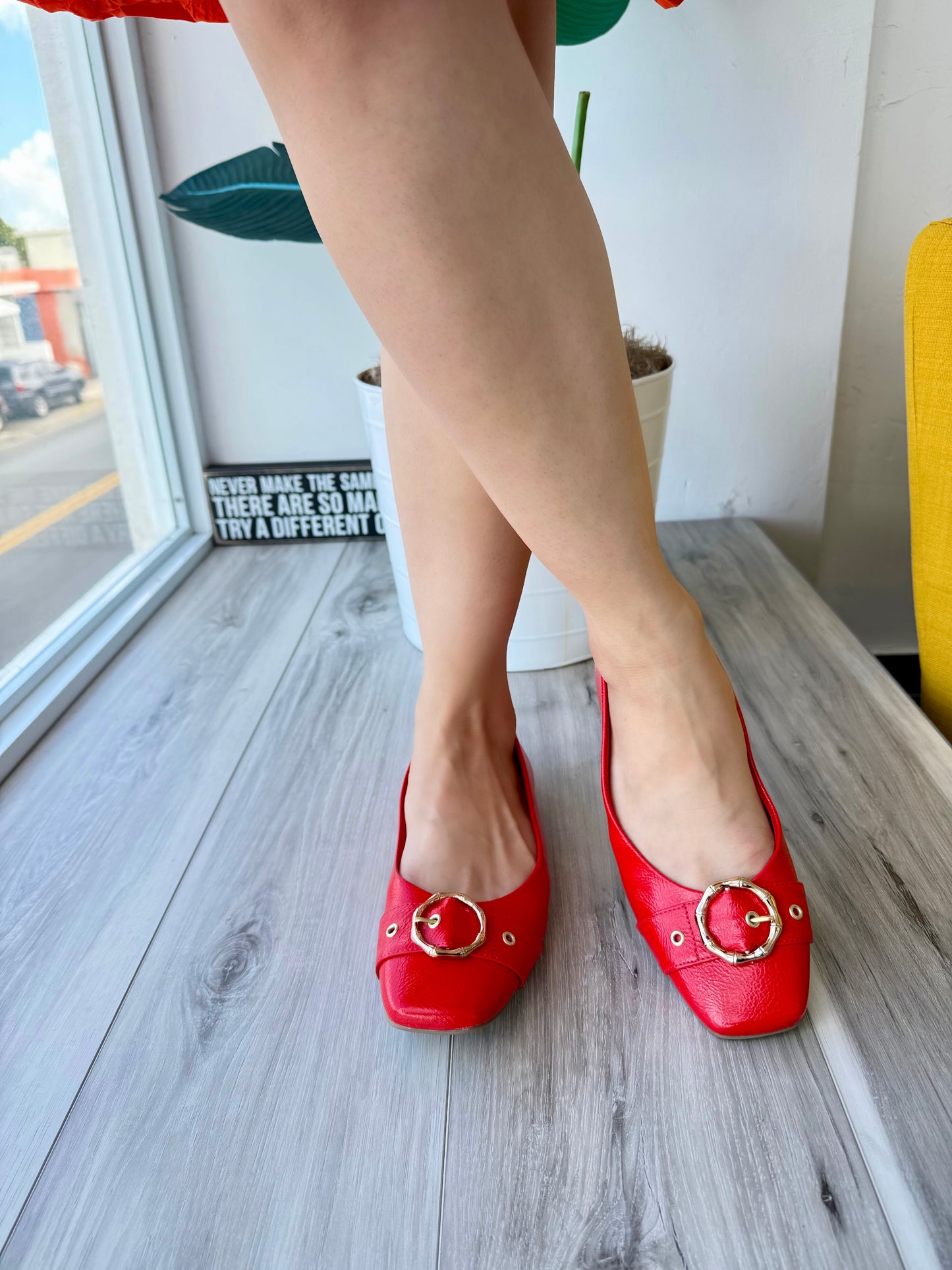 Antonella red ballerina 6,7,8,9