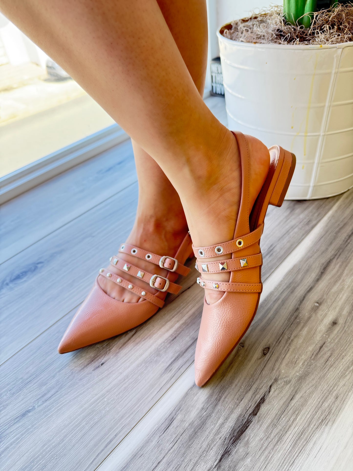 Lady beige slingback