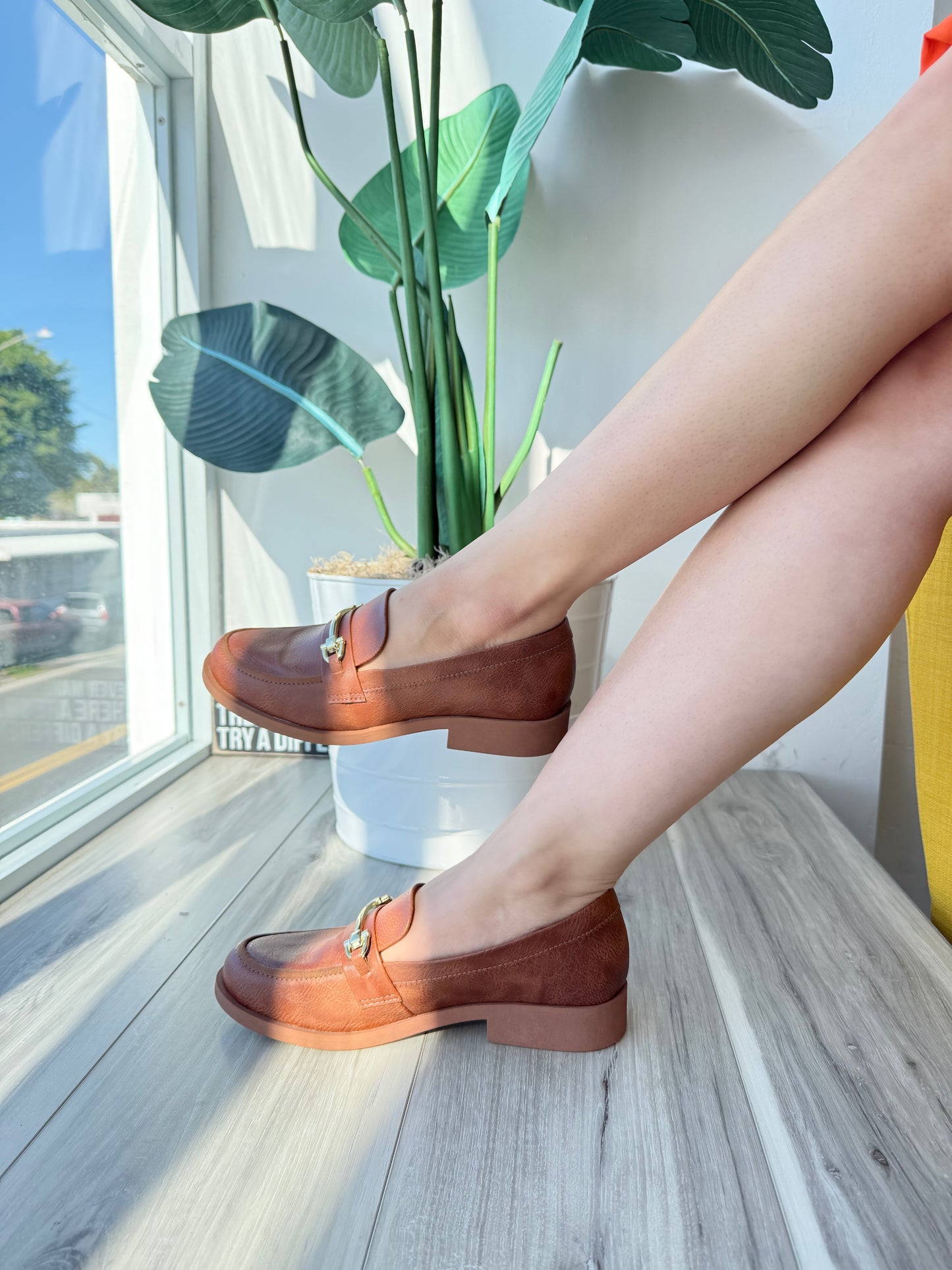 Frenchie brown loafer 7,8