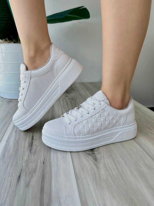 July white sneaker 6,7,8 - Stela The Shoetique