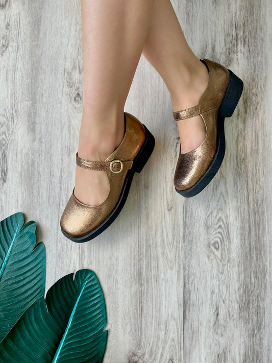 Nikita bronze loafer 8 - Stela The Shoetique