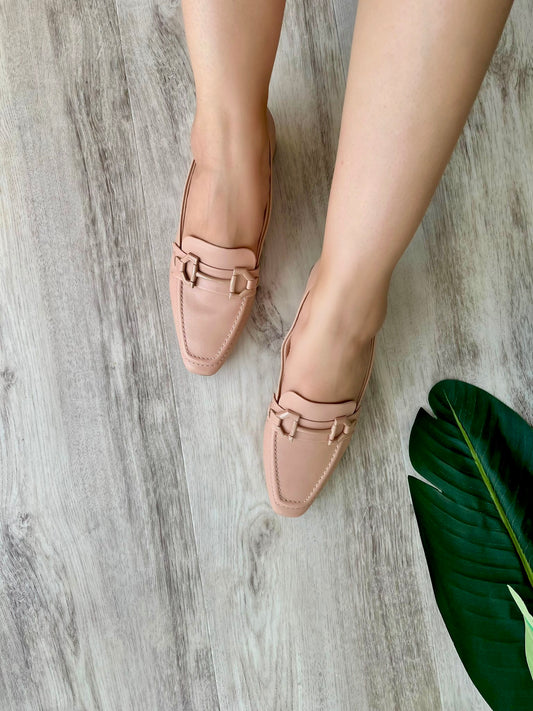 Amber beige heel 7,9 - Stela The Shoetique