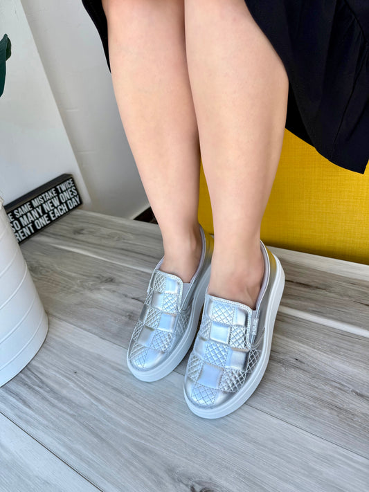 Miley silver 7,8 - Stela The Shoetique