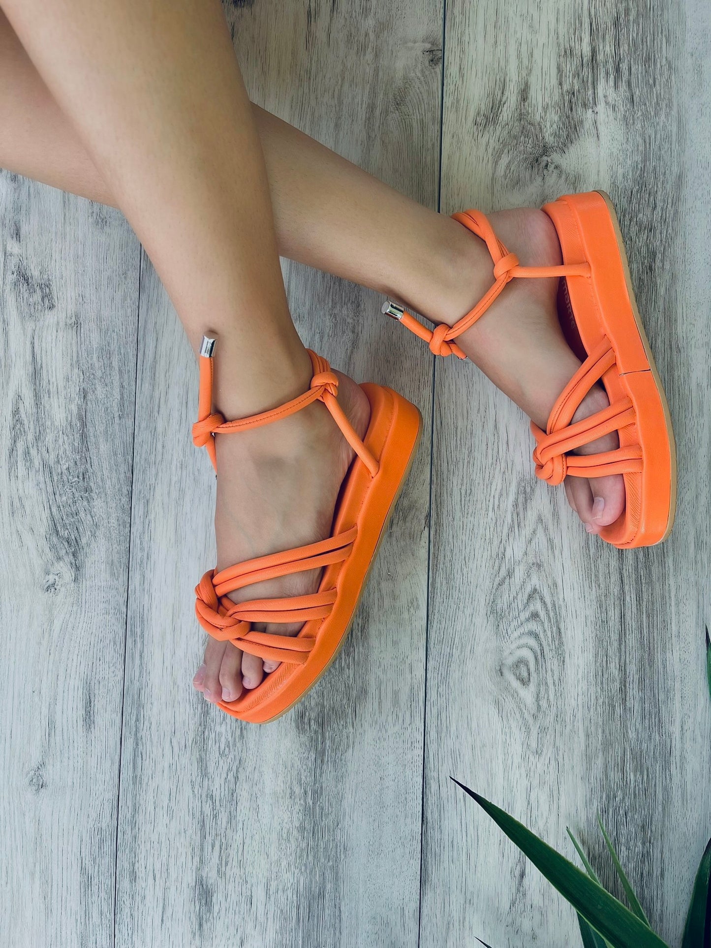 Riley orange- 5,10 - Stela The Shoetique