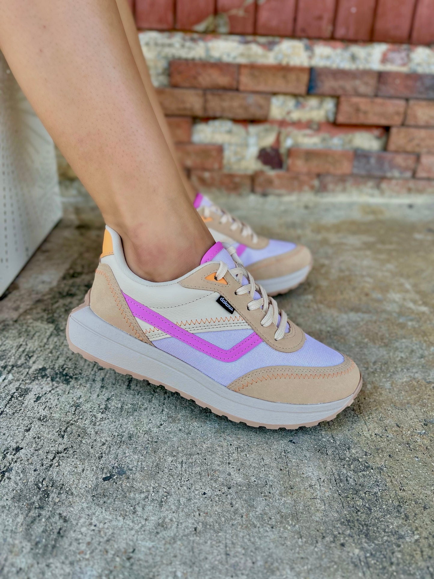 Dacey creme/pink- 4,5 - Stela The Shoetique