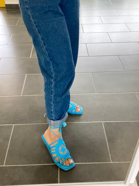 Rome 2760 Blue- 6,7 - Stela The Shoetique