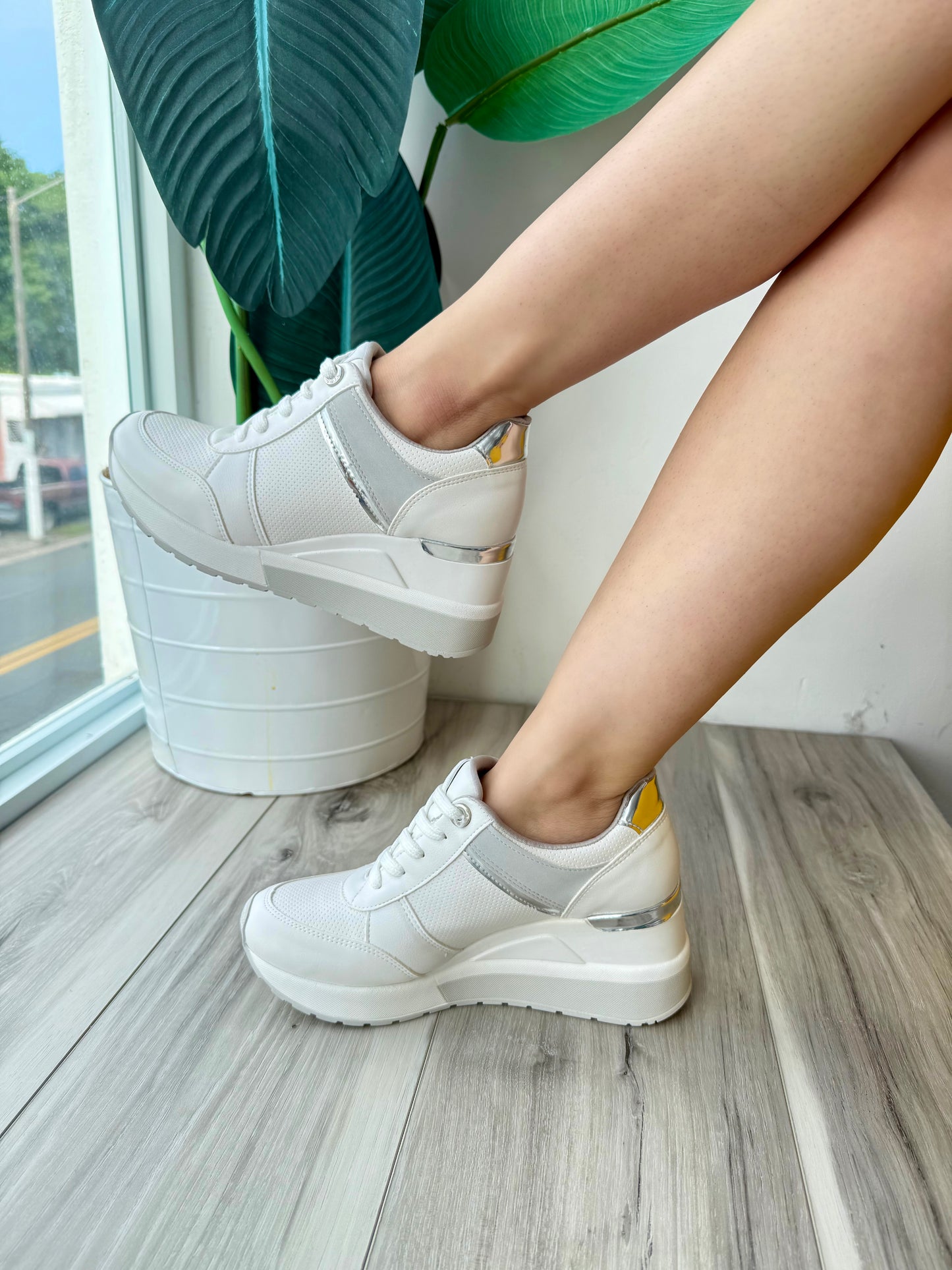 Valerie Heeled Sneaker - Stela The Shoetique