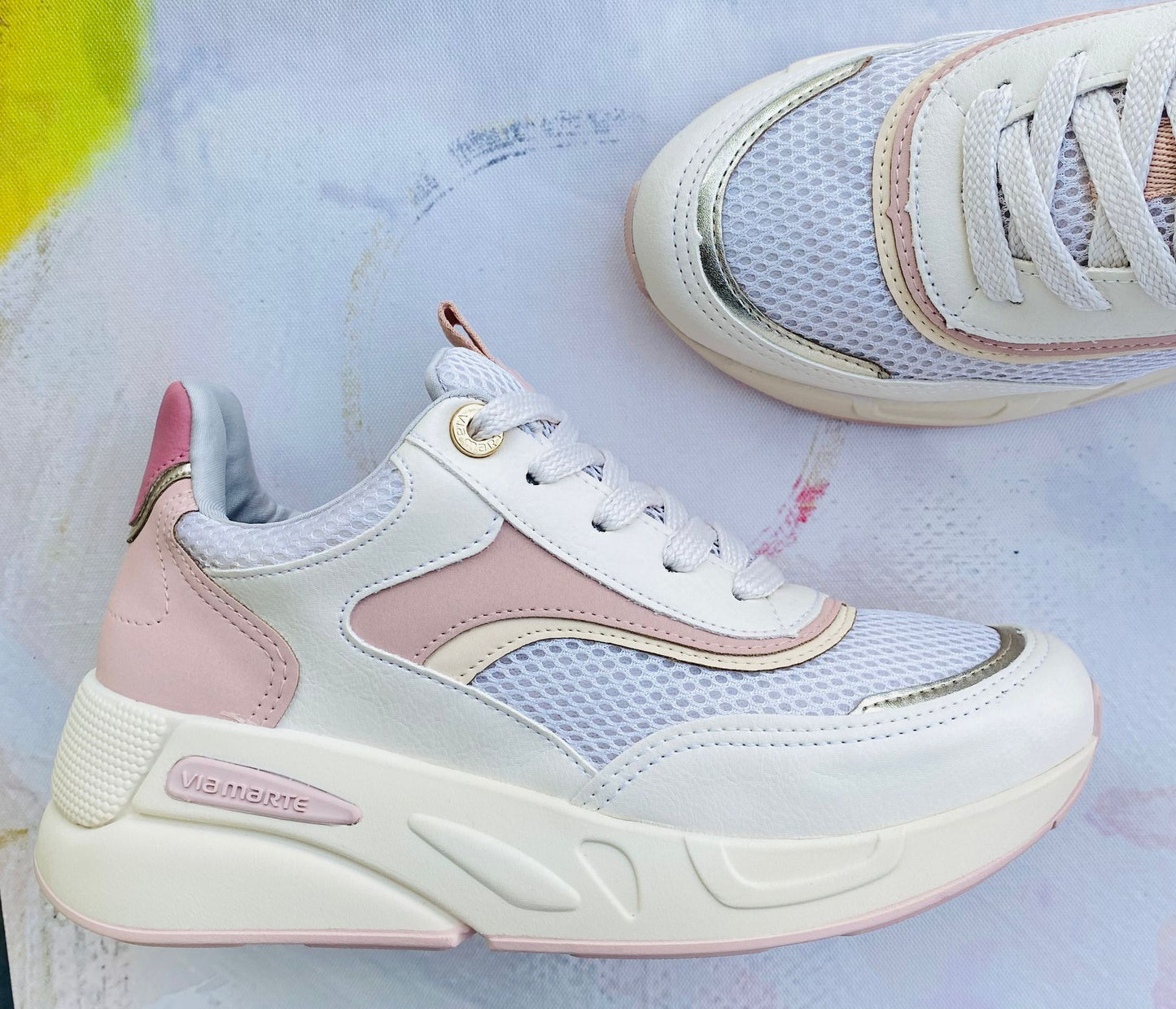 13003-01 SOFT NUDE SNEAKER- FINAL SALE