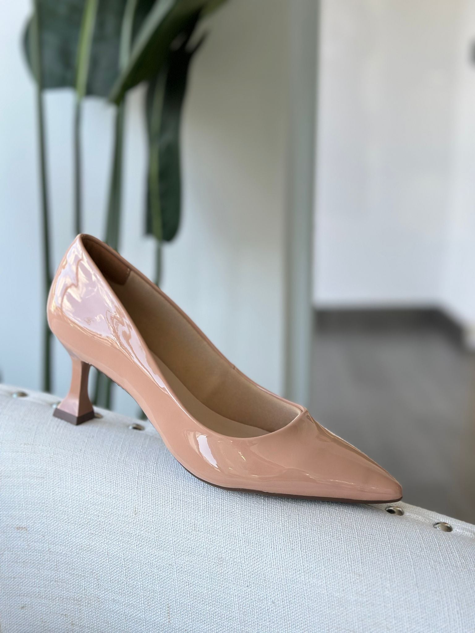 Lucia Nude Verniz 9 - Stela The Shoetique