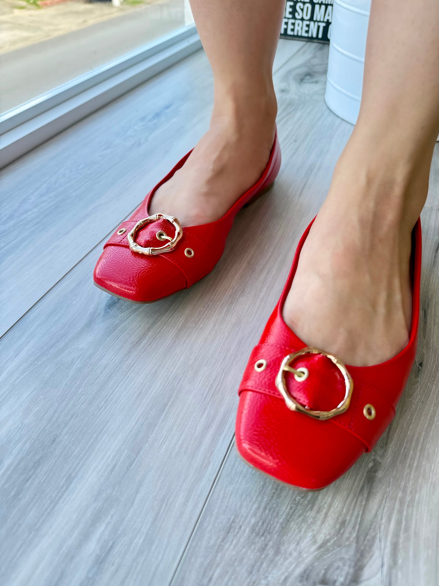 Antonella red ballerina 6,7,8,9