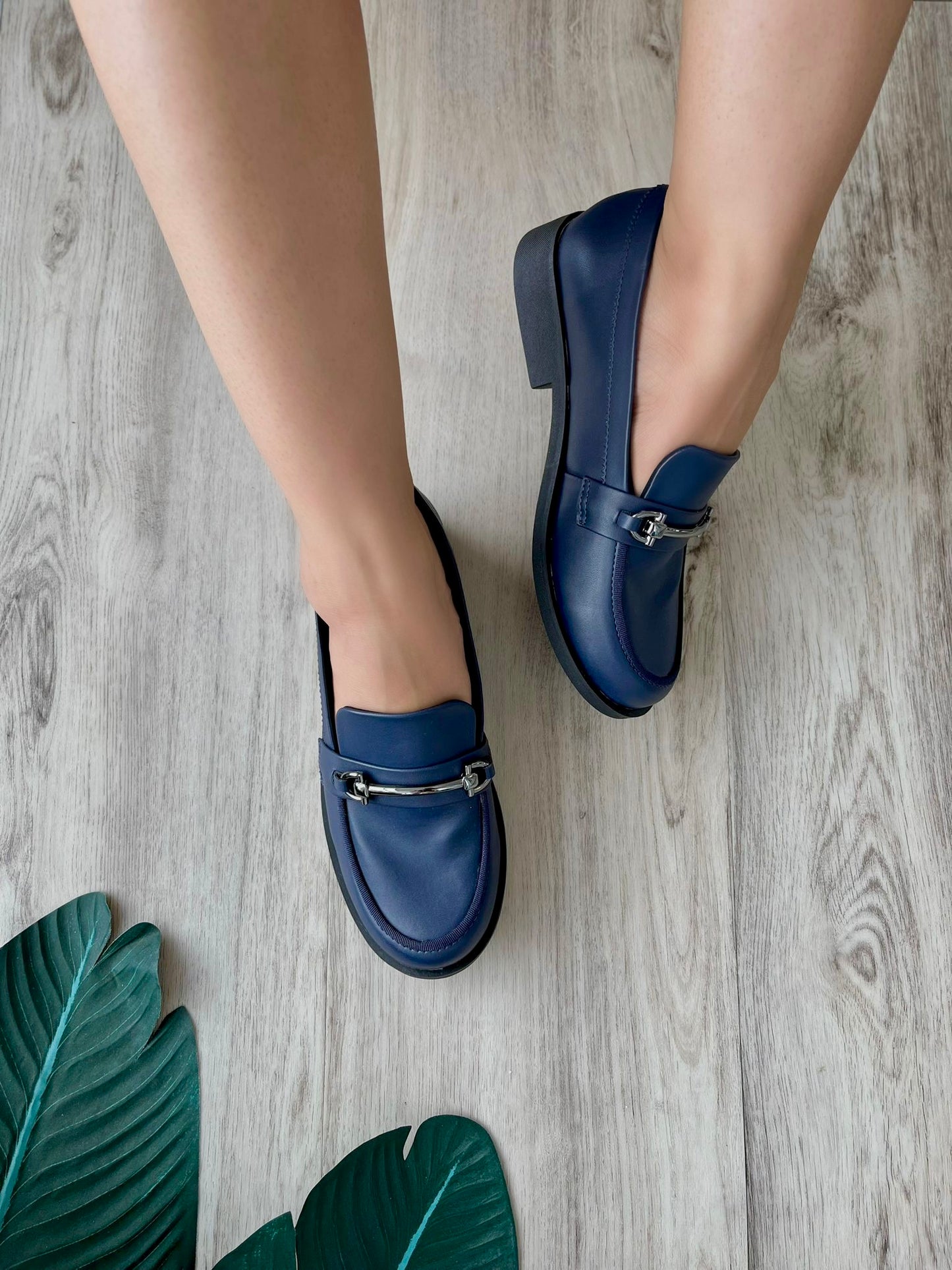 Frenchie navy loafer 6,7,8 - Stela The Shoetique