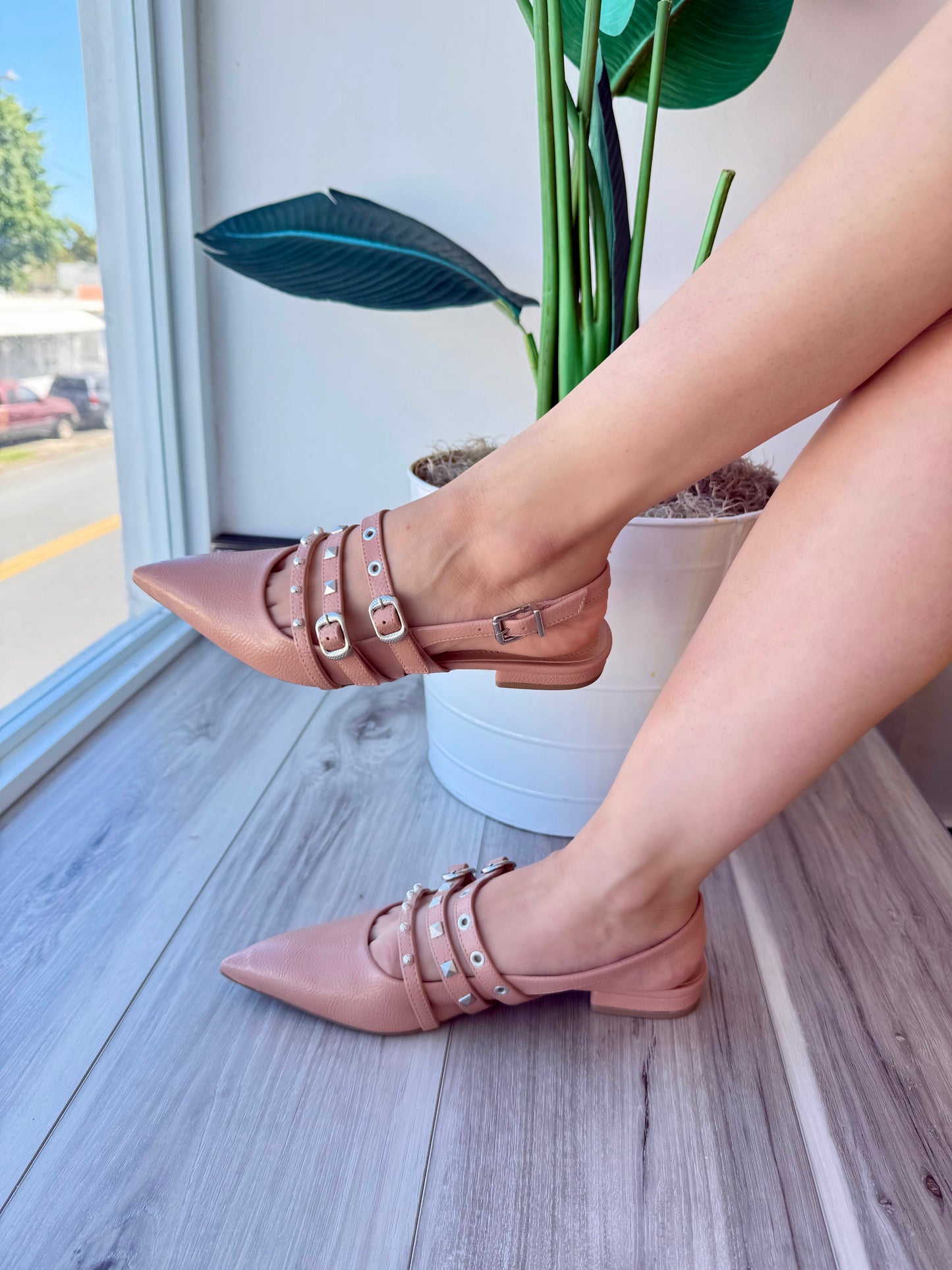 Lady beige slingback
