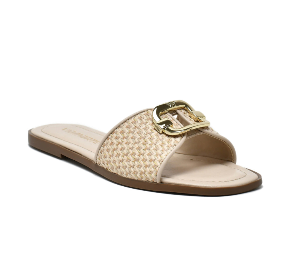Danelle creme flat 8,9,10 - Stela The Shoetique
