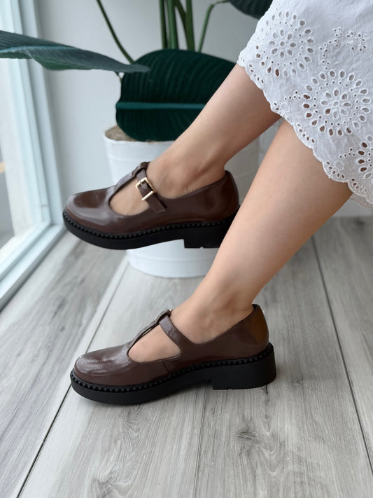 Bartolo dark brown 7,9 - Stela The Shoetique
