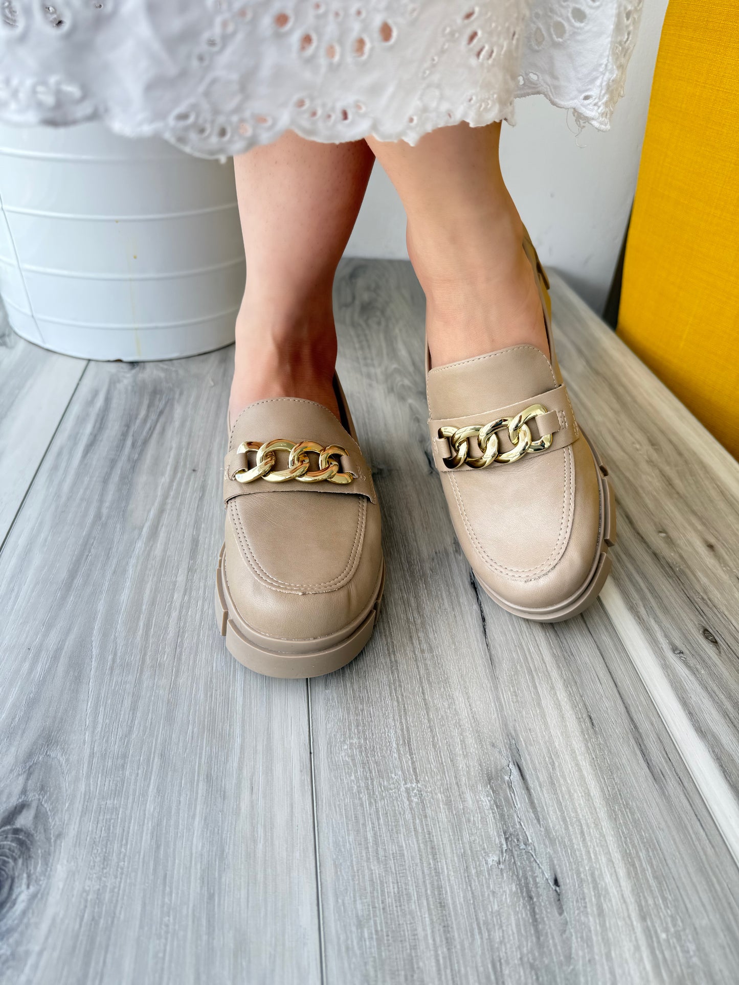Victoria Loafer- L. Taupe