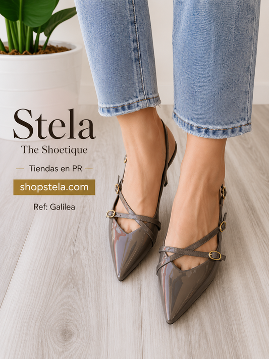 Galilea grey heel 7,8