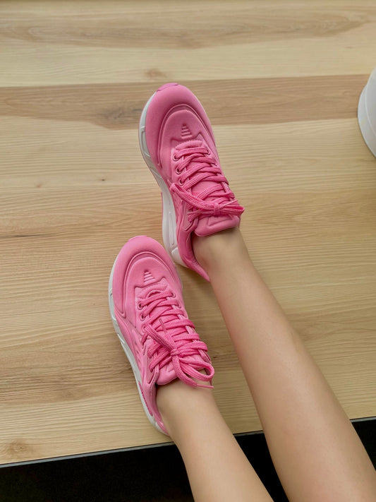 Inna Pink Sneaker- 4,11 - Stela The Shoetique