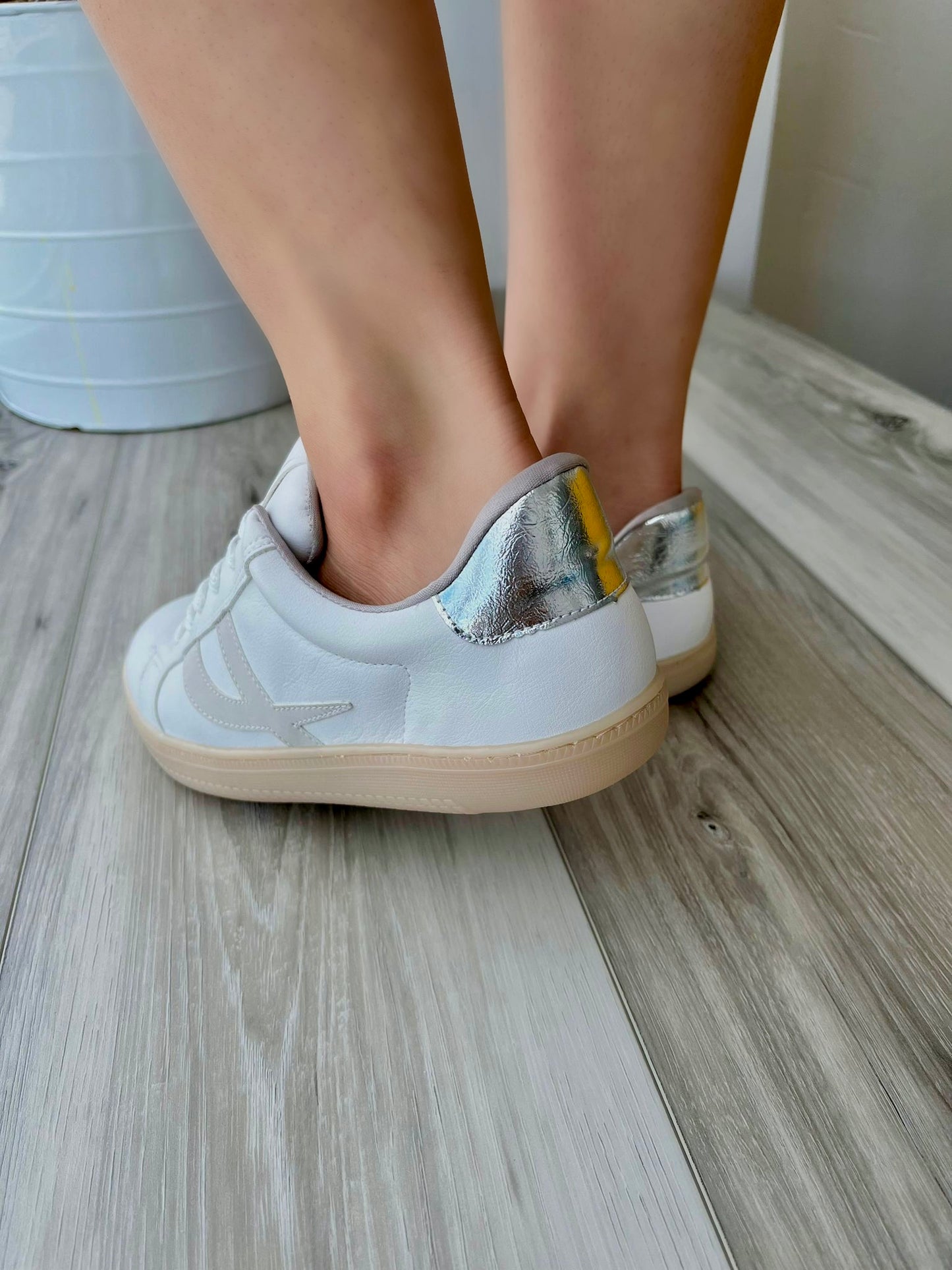 Alejo white beige sneaker 7 - Stela The Shoetique