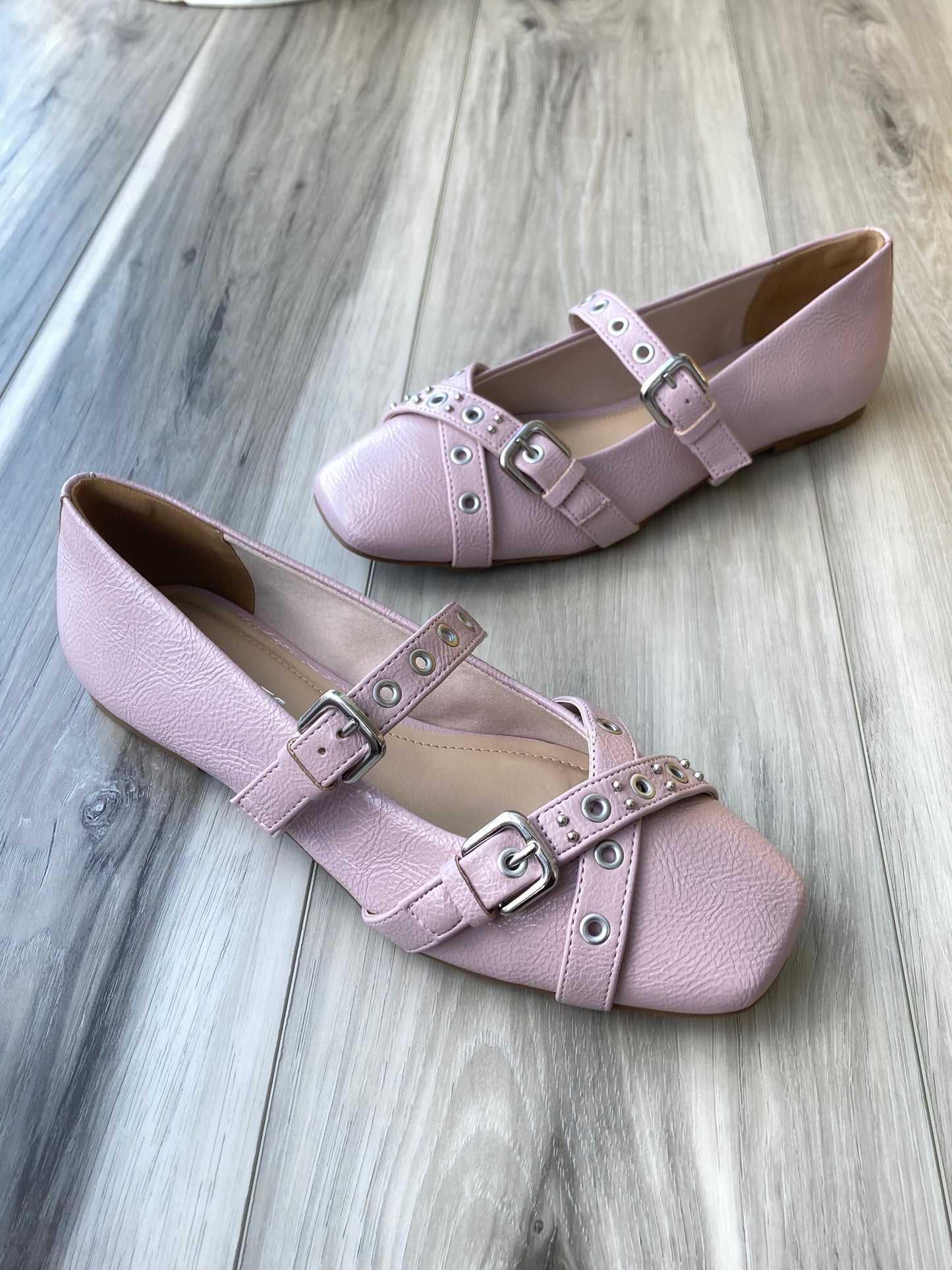 Kristal lila ballerina - Stela The Shoetique