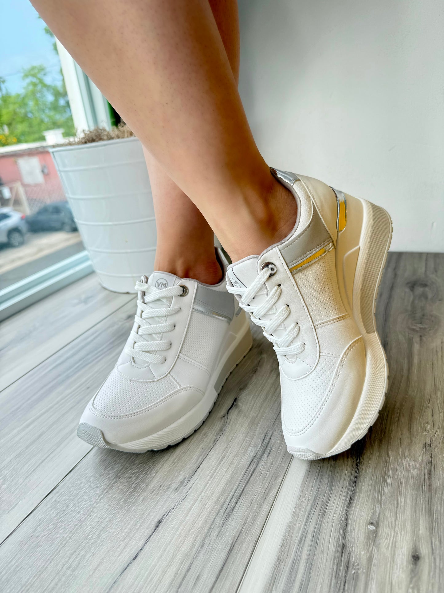 Valerie Heeled Sneaker - Stela The Shoetique