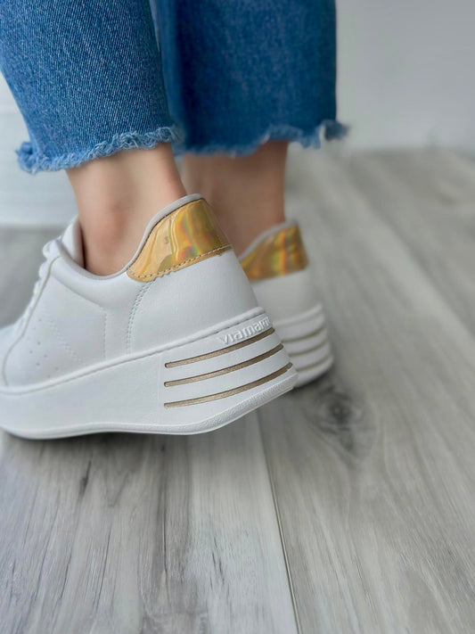 Talia White gold 8,10 - Stela The Shoetique