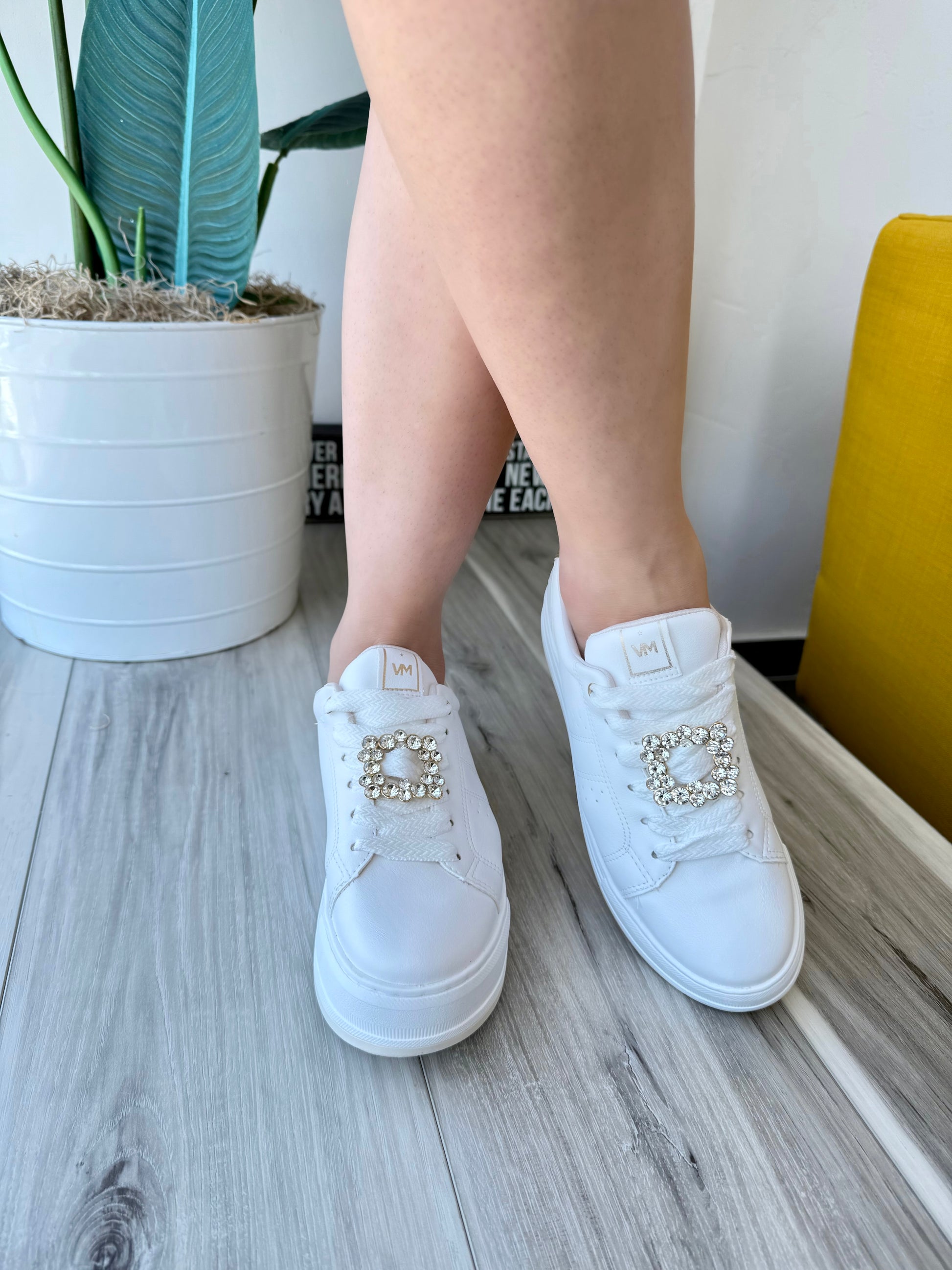 Alexis white sneaker 7,9 - Stela The Shoetique