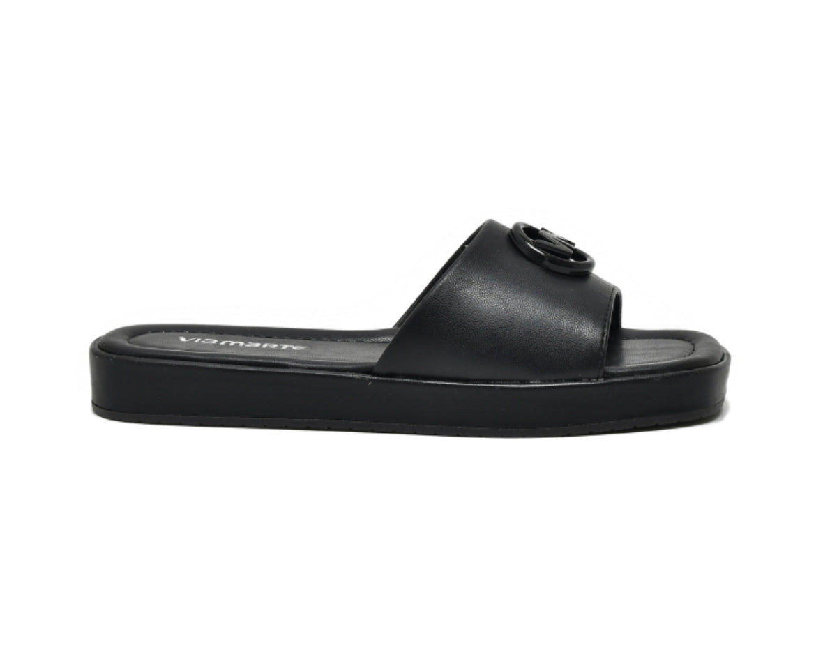Deka black flat 7 - Stela The Shoetique