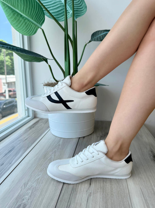 Marcus black white - Stela The Shoetique