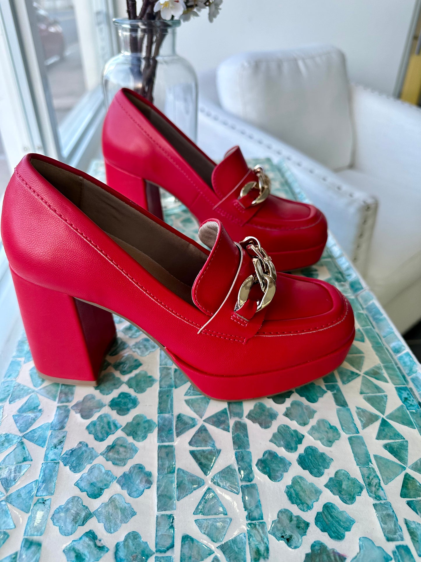 VERA HEELED LOAFER #4