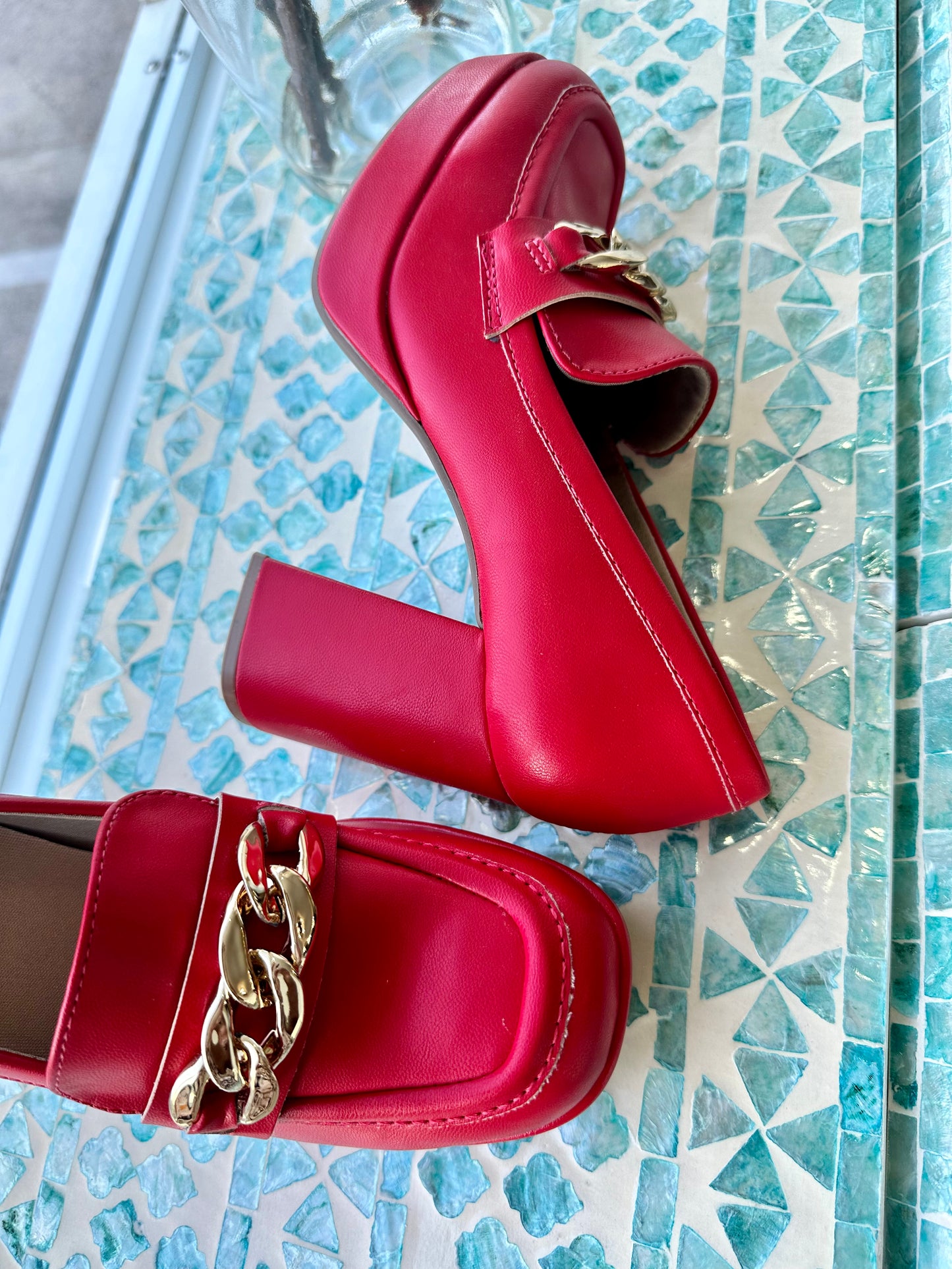 VERA HEELED LOAFER #4