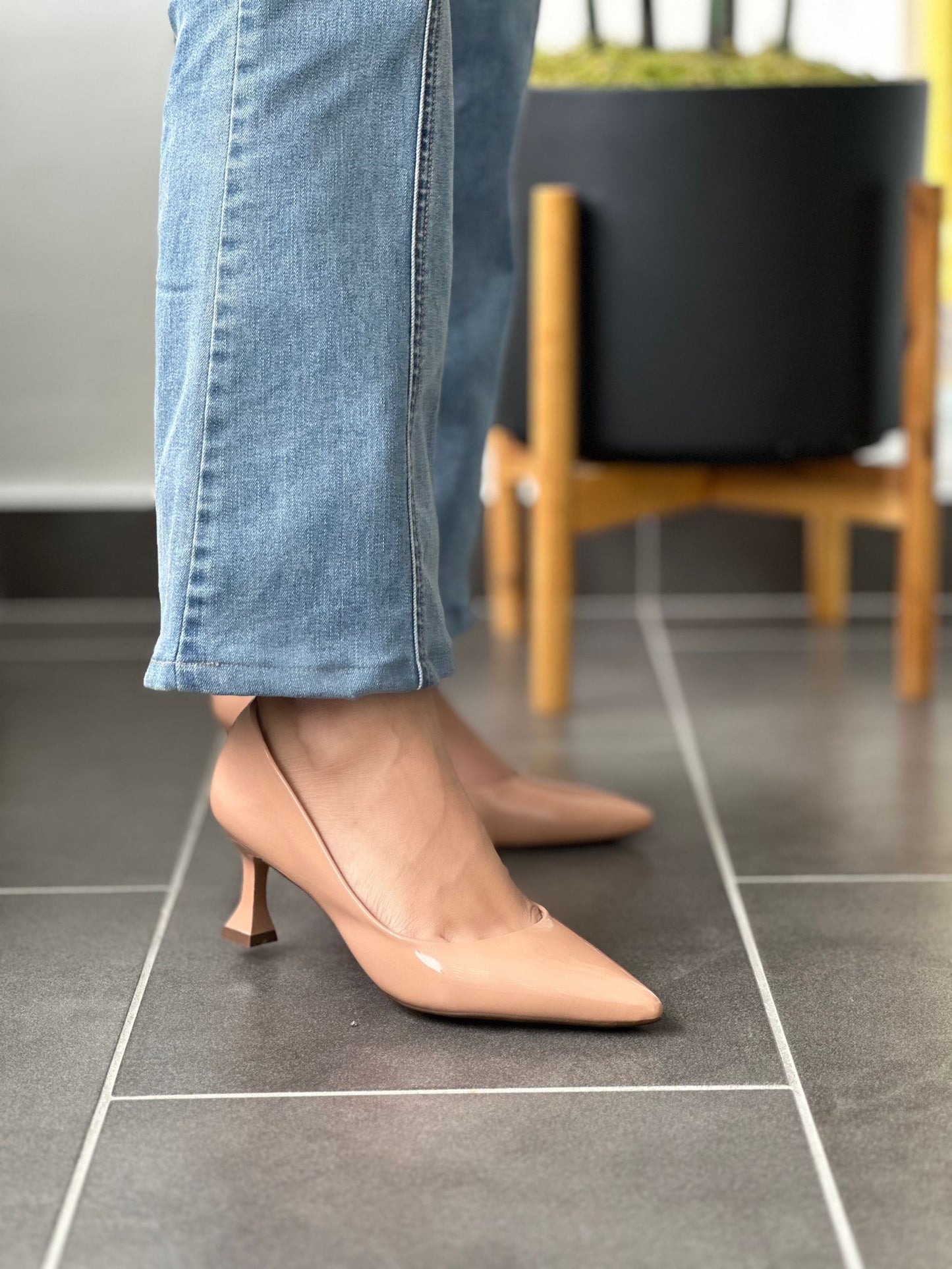 Lucia Nude Verniz 9 - Stela The Shoetique