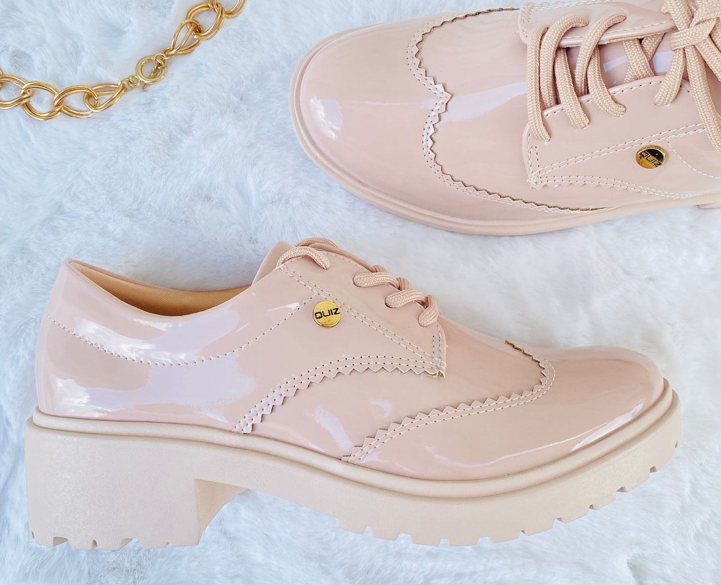 LACES DETAIL CREME LOAFER 1711-32