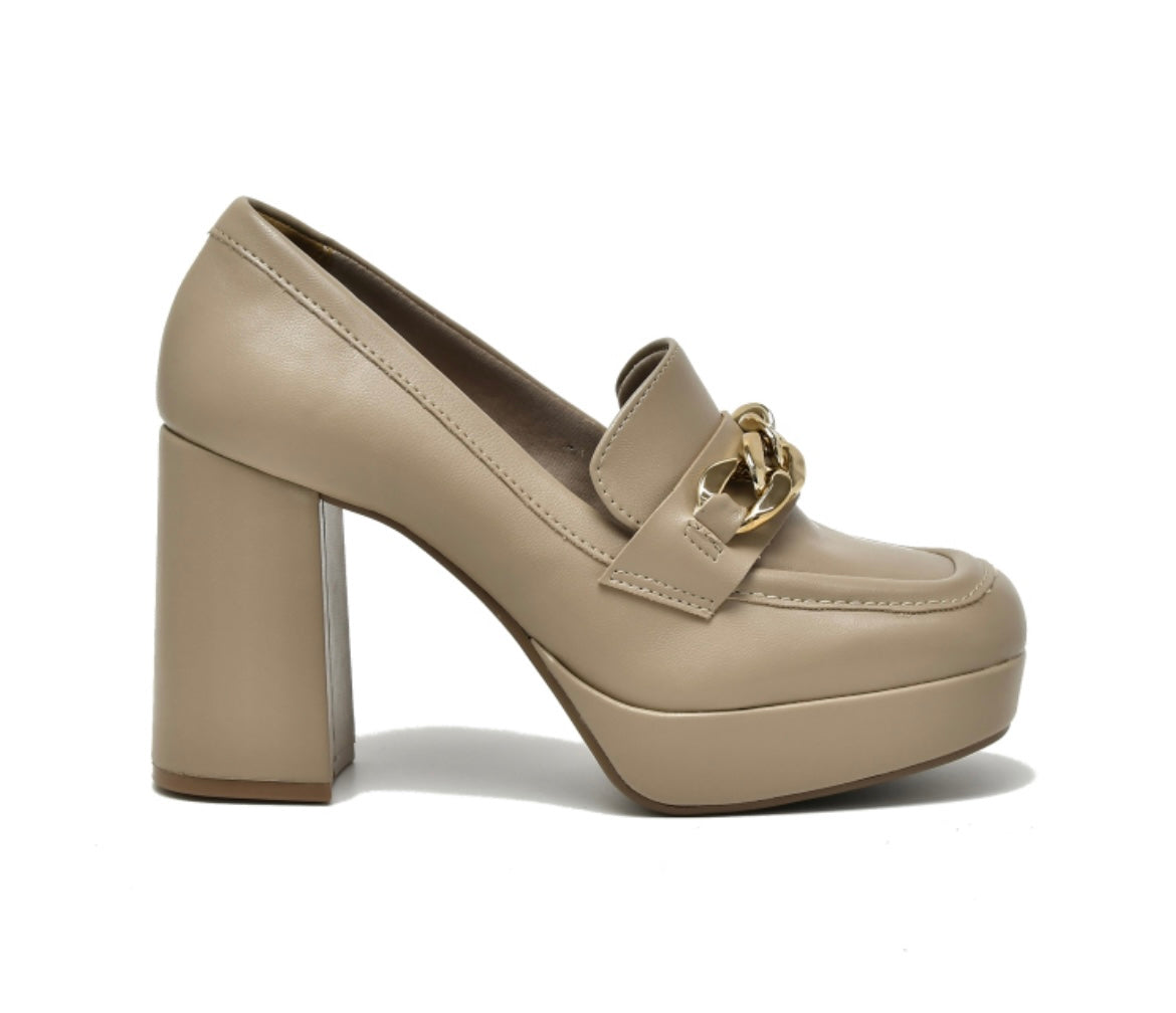 VERA HEELED LOAFER #1