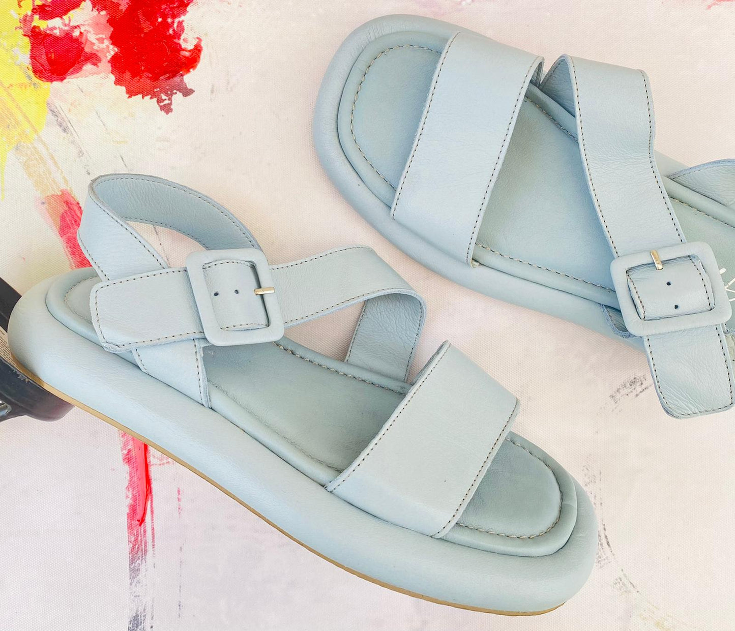 BUBBLE SOLE CAMELIA SANDAL- FINAL SALE