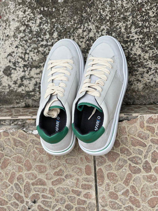 Green Accent Men Sneaker - Final Sale size 10,11 - Stela The Shoetique