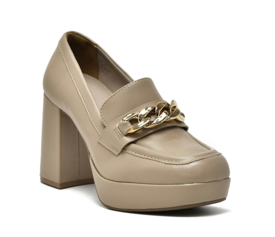 VERA HEELED LOAFER #1