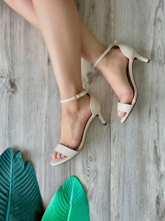 Emilia Soft Beige Heel