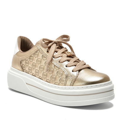 Nika gold sneaker - Stela The Shoetique