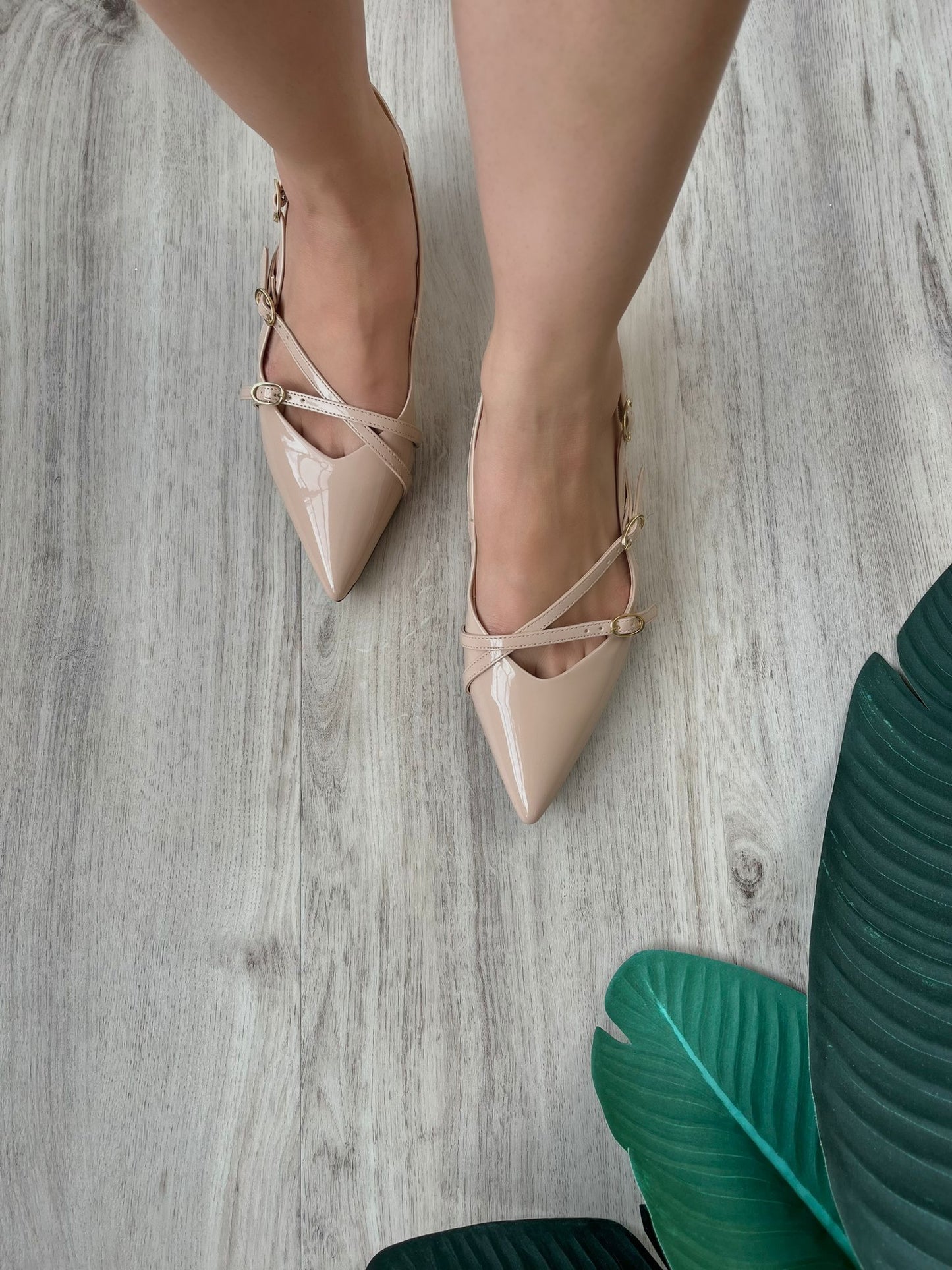 Galilea beige heel - Stela The Shoetique