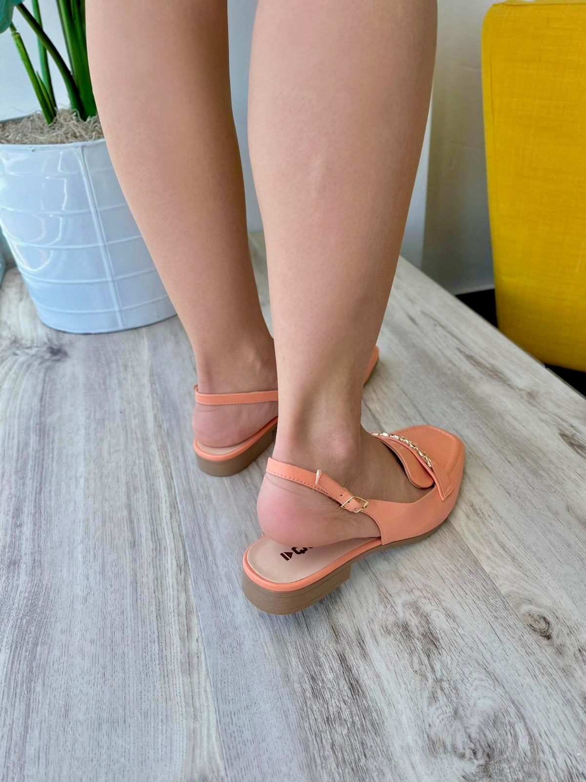 Evie peach- 9,10 - Stela The Shoetique