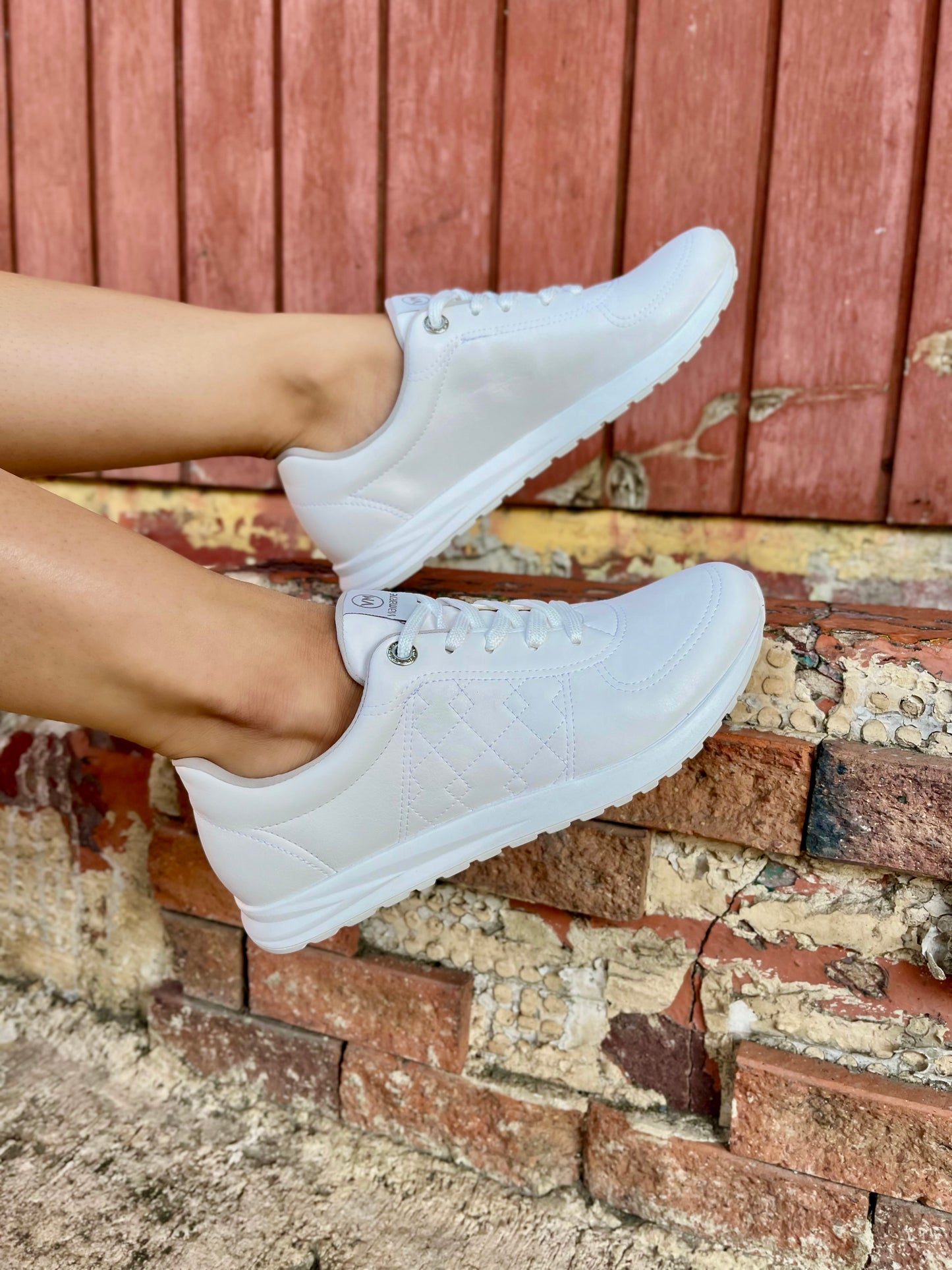 Cleo White Low Sneaker