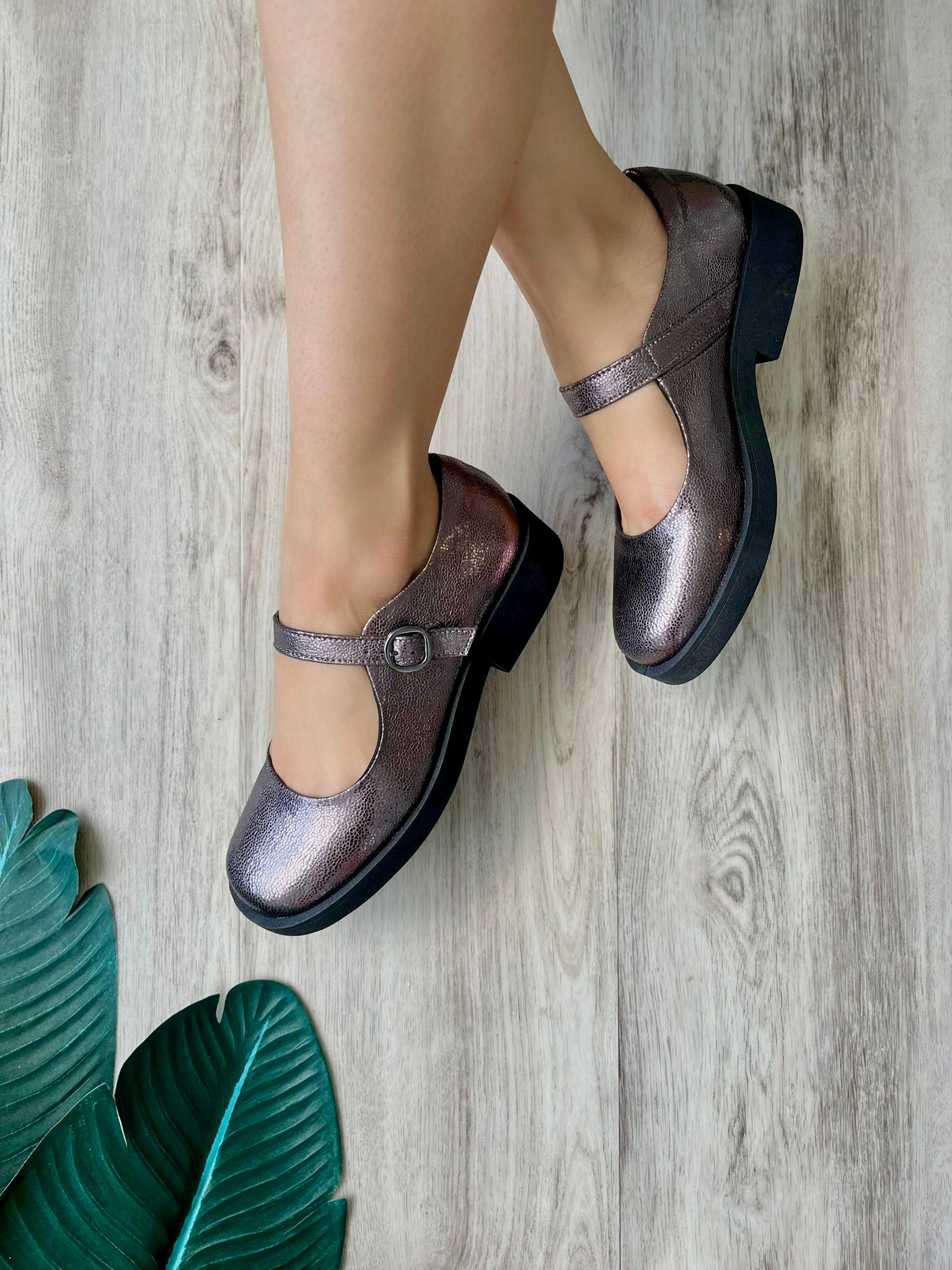 Nikita pewter loafer - Stela The Shoetique